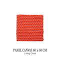PANEL CANVAS 60 X 60 CM - LIVING CORAL