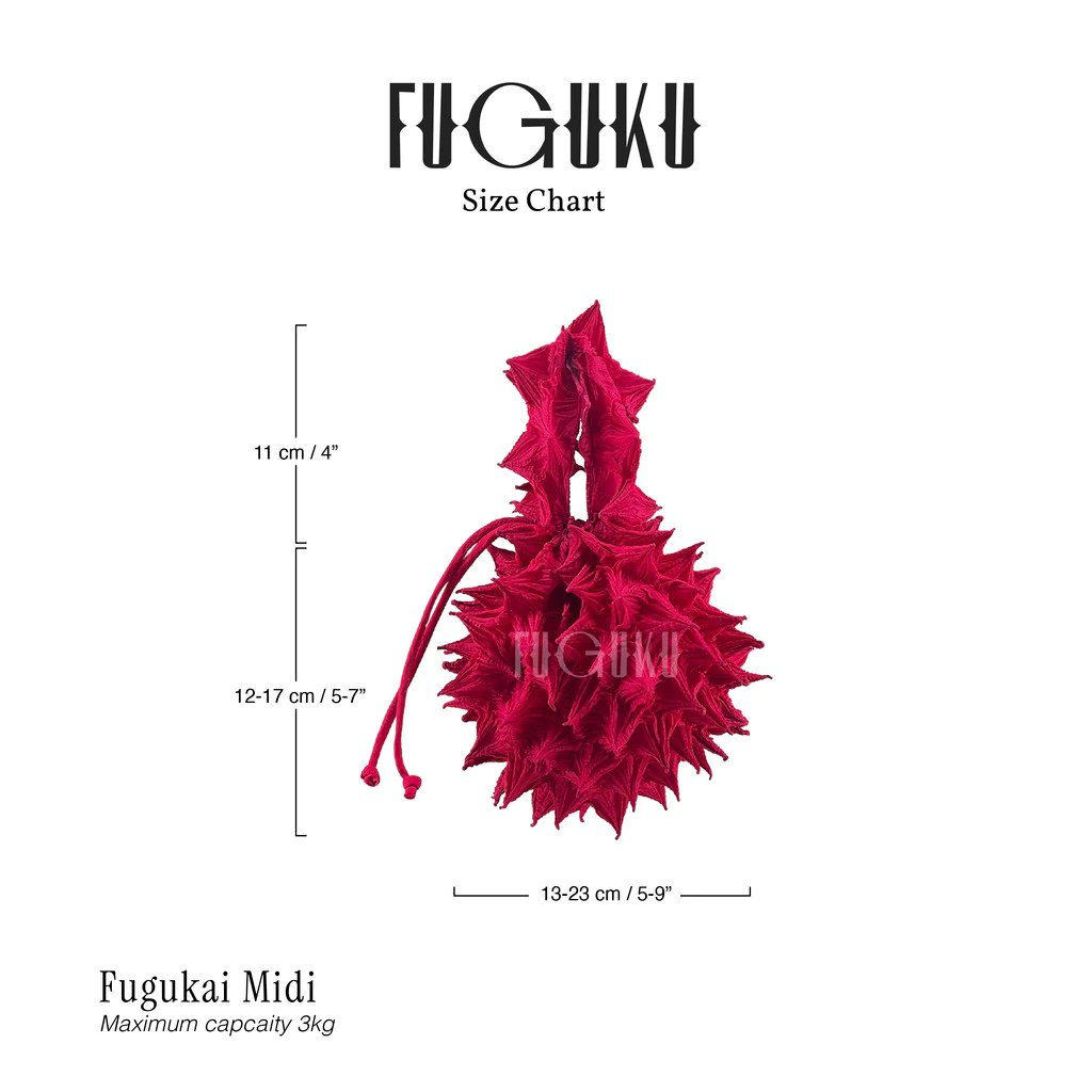 FUGUKU HAND BAG - FUGUKAI MIDI - POPSICLE