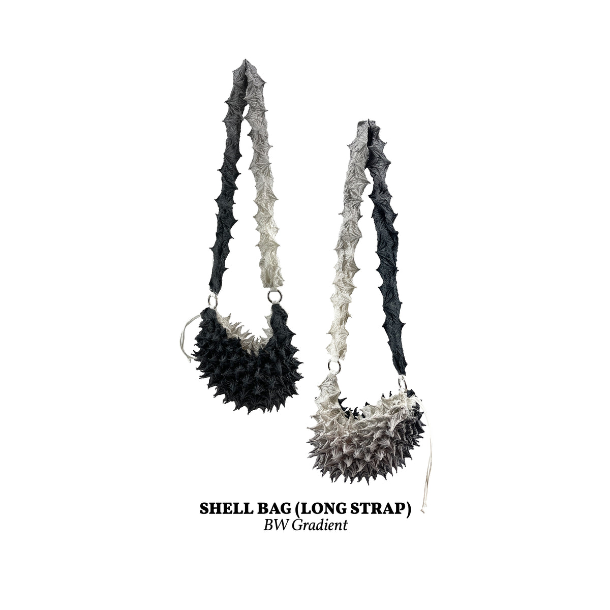 FUGUKU SLING BAG - FUGU SHELL BAG LONG - BW GRADIENT