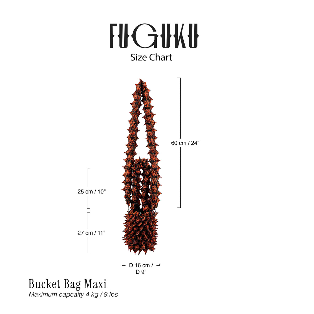 FUGUKU SLING BAG - BUCKET BAG - HALLOWEEN