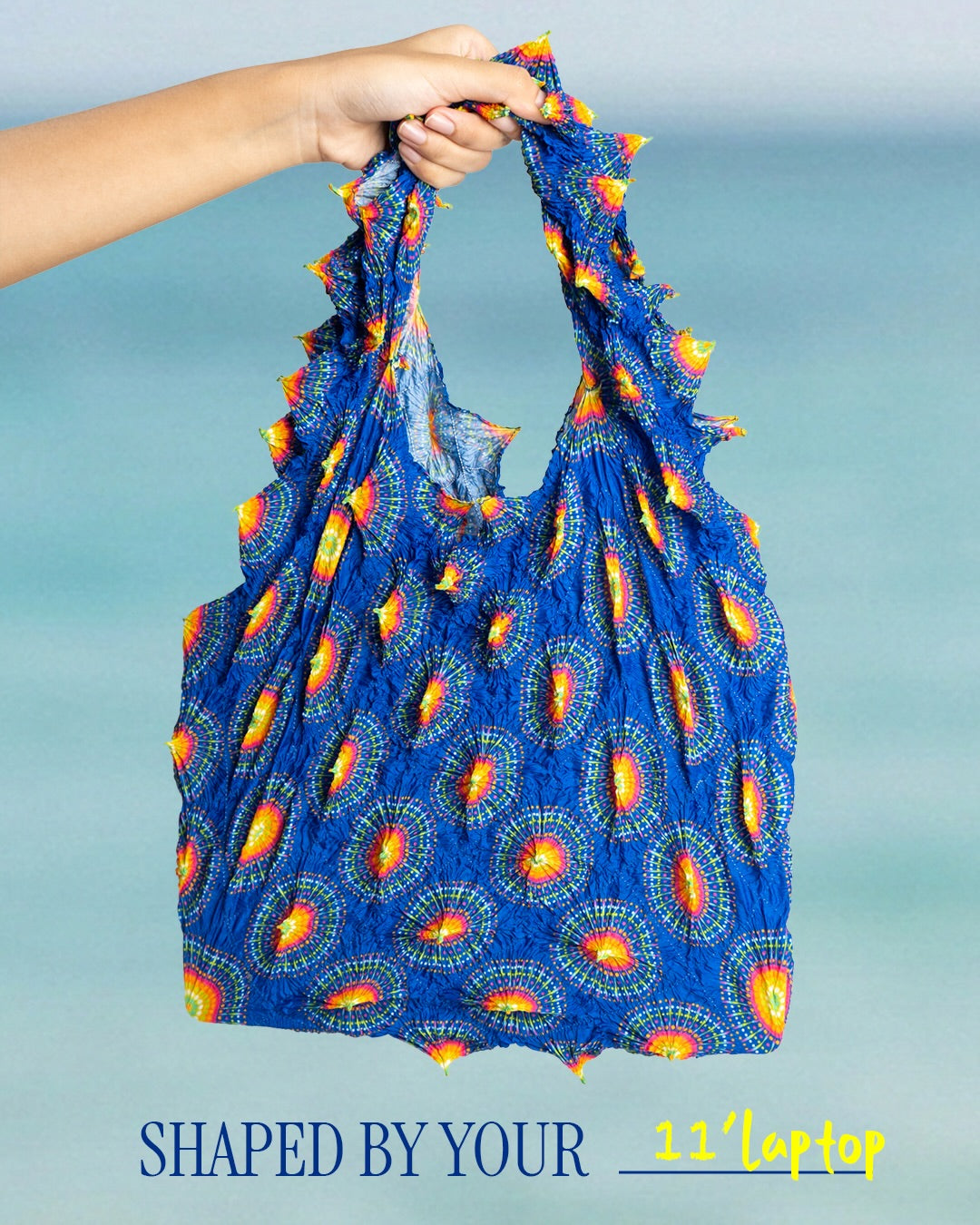 FUGUKU HAND BAG - FUGUFLEX MAXI - SKY BLUE